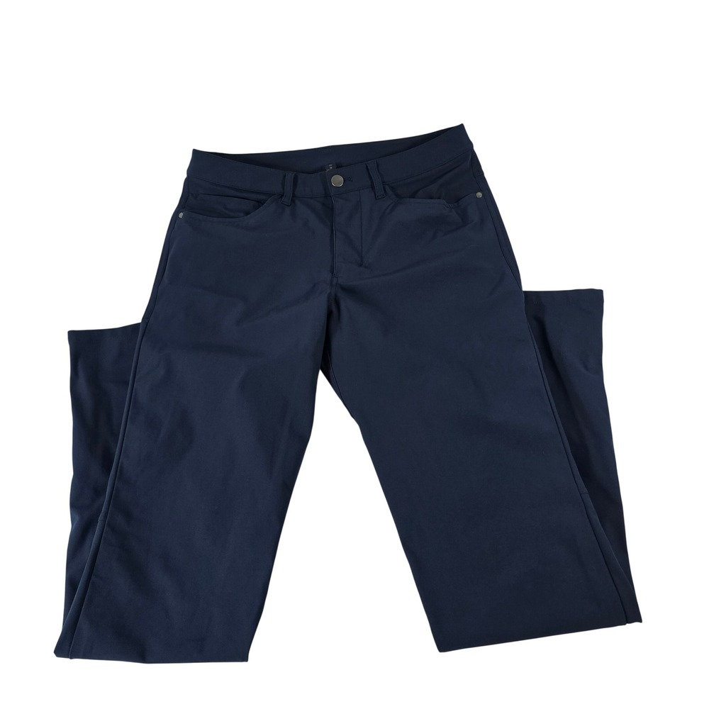 Lululemon ABC Pant Slim 32 Warpstreme True Navy Blue Mens 30 M5426S
